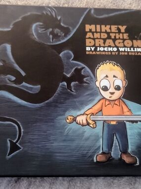 Mikey and the Dragon Kids Toy Storybook Playset -  Face Fears For Kids Fantasy